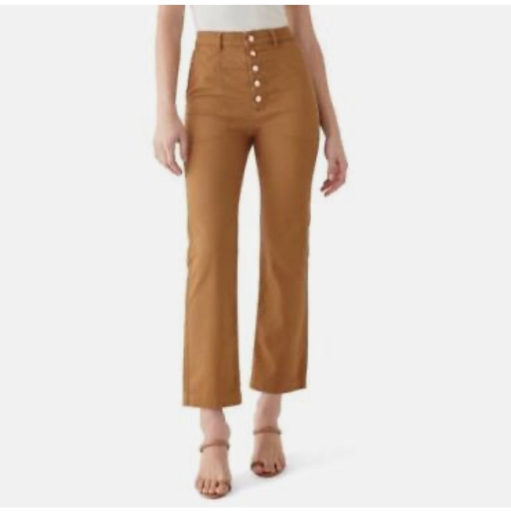 Dl1961 Marianna Hewitt Jerry High Waist Crop Straight Leg Alta Jeans